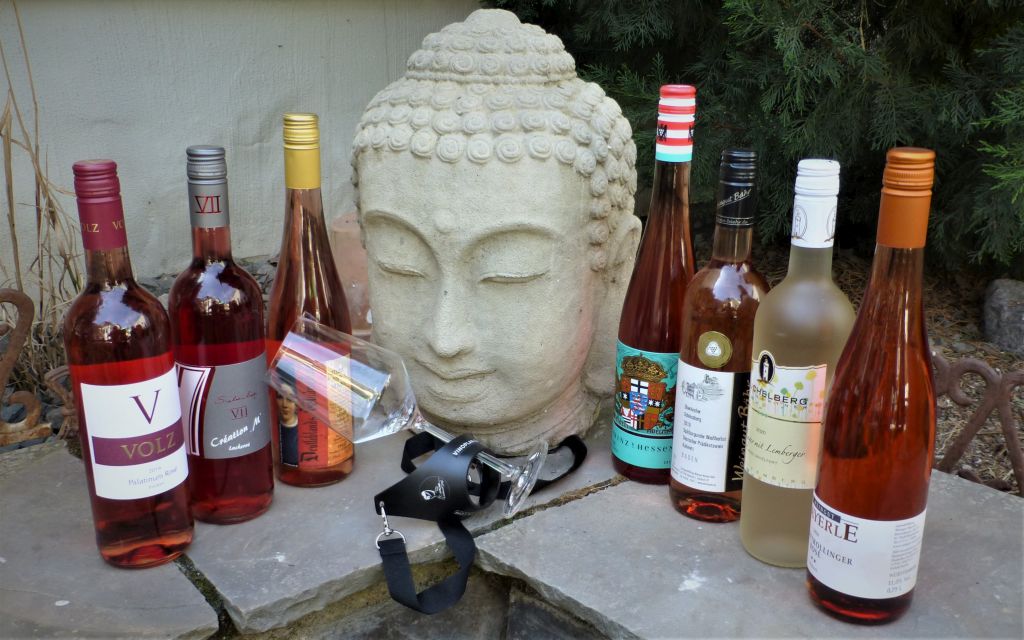 Einige der Weine, die möglicherweise während dieser Wanderung verköstigt werden.